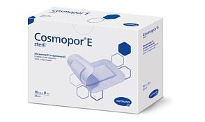 Cosmopor® E steril / Космопор E стерил - пластырные повязки,  10 см х 8 см, 25 шт.
